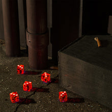 Load image into Gallery viewer, Bright Eyes - Five Dice, All Threes (2LP Red & Orange Splatter)
