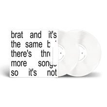 Load image into Gallery viewer, Charli xcx - Brat And It’s The Same But There’s Three More Songs So It’s Not (2LP White)