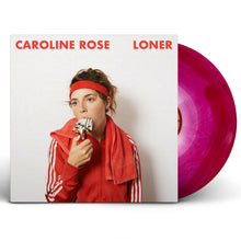 Load image into Gallery viewer, Caroline Rose - Loner (Clear with Red Color-In-Colour vinyl)