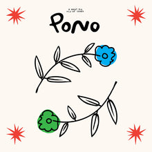 Load image into Gallery viewer, A Great Big Pile Of Leaves - Pono (White, Green, Blue Marbled vinyl)