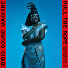 Load image into Gallery viewer, Ibibio Sound Machine - Pull The Rope (Red, Blue & Black Swirl)