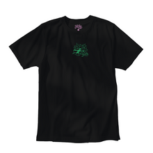 Load image into Gallery viewer, Kristal Melson - For The Record - Green on Black T-Shirt