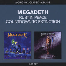 Load image into Gallery viewer, Megadeth - Rust In Peace / Countdown To Extinction (2CD)