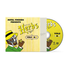Load image into Gallery viewer, MF DOOM - Metal Fingers Presents: Special Herbs Vol. 3 & 4 (CD)