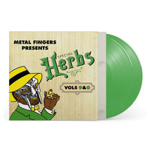 Load image into Gallery viewer, MF DOOM - Metal Fingers Presents: Special Herbs Vol. 9 & 0 (2LP Evergreen vinyl)