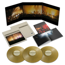 Load image into Gallery viewer, MONO - Forever Home: Live in Tokyo with Orchestra PITREZA (Indie Exclusive, 3LP Metallic Gold vinyl)