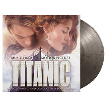 Load image into Gallery viewer, OST - Titanic (James Horner) (25th Anniversary, Numbered, Silver & Black Marbled)