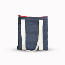 Load image into Gallery viewer, Selektor Tote Bag v2.0 x 10 LP 12" - Blue Denim