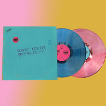 Load image into Gallery viewer, Sonic Youth - Live In Brooklyn 2011 (2LP Clear Ice Blue and Lip Gloss Pink)