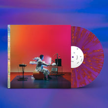 Load image into Gallery viewer, Toro Y Moi - Outer Peace (Neon Violet w Tangerine Splatter vinyl)
