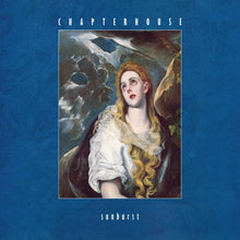 Load image into Gallery viewer, Chapterhouse - Sunburst (Limited Edition, Numbered, Clear Red & Blue Marbled)