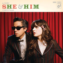 Load image into Gallery viewer, She & Him - A Very She & Him Christmas (Deluxe Edition, LP + 7", Metallic Silver)