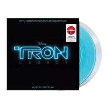 Load image into Gallery viewer, Daft Punk - TRON: Legacy (Motion Picture Soundtrack) (2LP Blue Transparent / Clear vinyl)