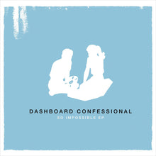 Load image into Gallery viewer, Dashboard Confessional - So Impossible EP (Mondo Exclusive. 10" Clear w Blue & White Splatter)
