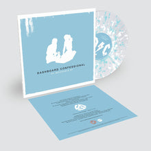 Load image into Gallery viewer, Dashboard Confessional - So Impossible EP (Mondo Exclusive. 10" Clear w Blue & White Splatter)