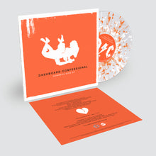 Load image into Gallery viewer, Dashboard Confessional - Summers Kiss EP (Mondo Exclusive. 10" Clear w Orange & White Splatter)