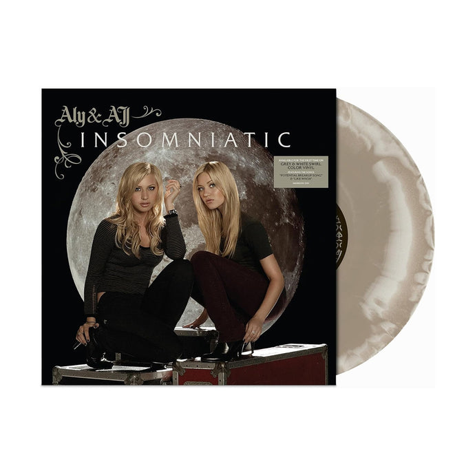 Aly & AJ - Insomniatic (Grey & White Swirl vinyl)