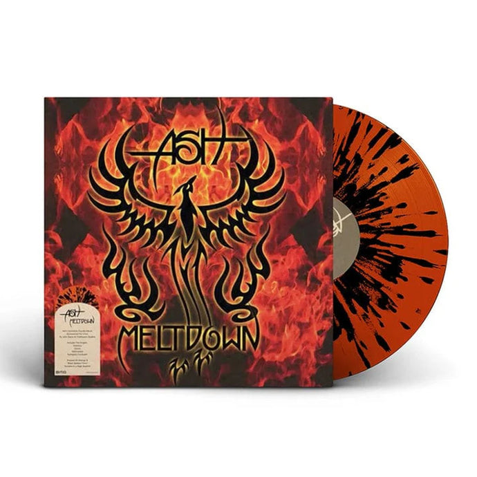 Ash - Meltdown (Orange & Black Splatter)