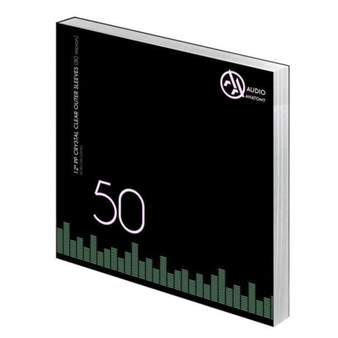 Audio Anatomy PP Crystal Clear Outer Sleeves (80mil) (50CT)