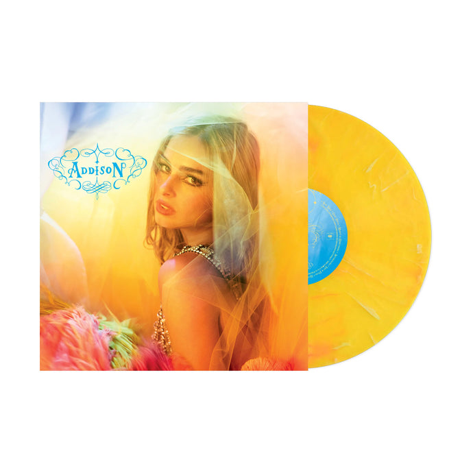 Addison Rae - Addison (Yellow Marbled vinyl)
