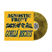 Load image into Gallery viewer, Agnostic Front / Sick Of It All / Gorilla Biscuits - Live In N.Y.C. &#39;91 (Galaxy vinyl)
