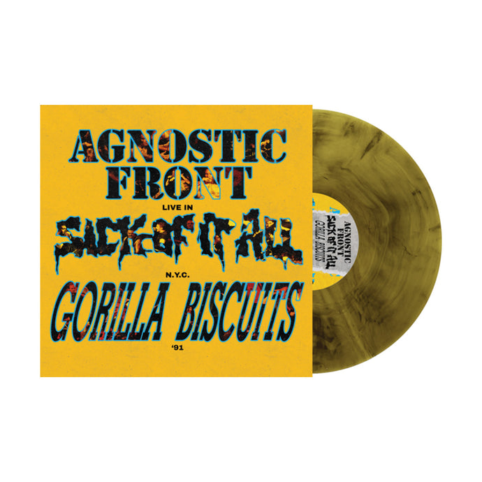 Agnostic Front / Sick Of It All / Gorilla Biscuits - Live In N.Y.C. '91 (Galaxy vinyl)