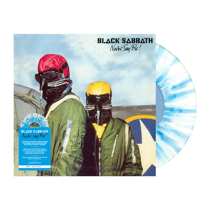 Black Sabbath - Never Say Die! (RSD 2023, Clear w Light Blue Splatter)