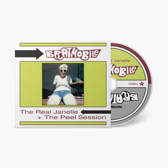 Bratmobile - The Real Janelle & The Peel Session (CD) - RSD BF 2025