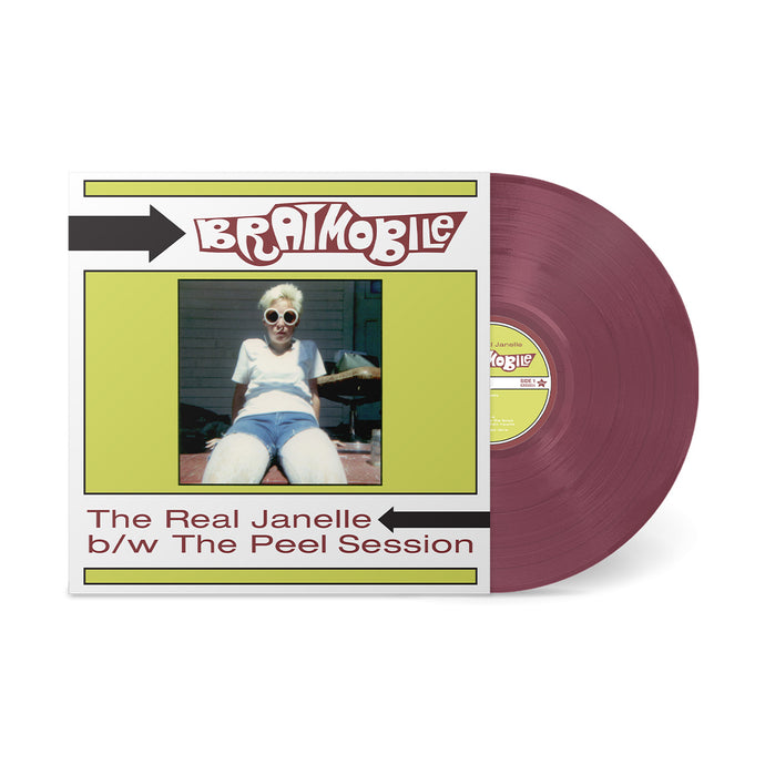 Bratmobile - The Real Janelle & The Peel Session (Maroon vinyl) - RSD BF 2025