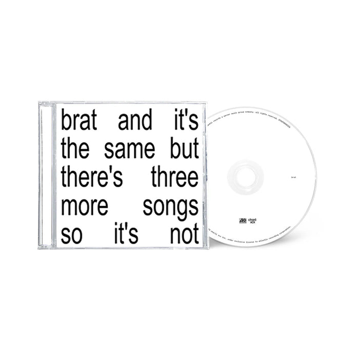 Charli xcx - Brat And It’s The Same But There’s Three More Songs So It’s Not (CD)