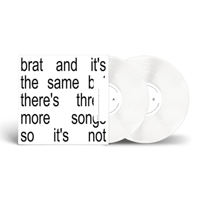 Charli xcx - Brat And It’s The Same But There’s Three More Songs So It’s Not (2LP White)