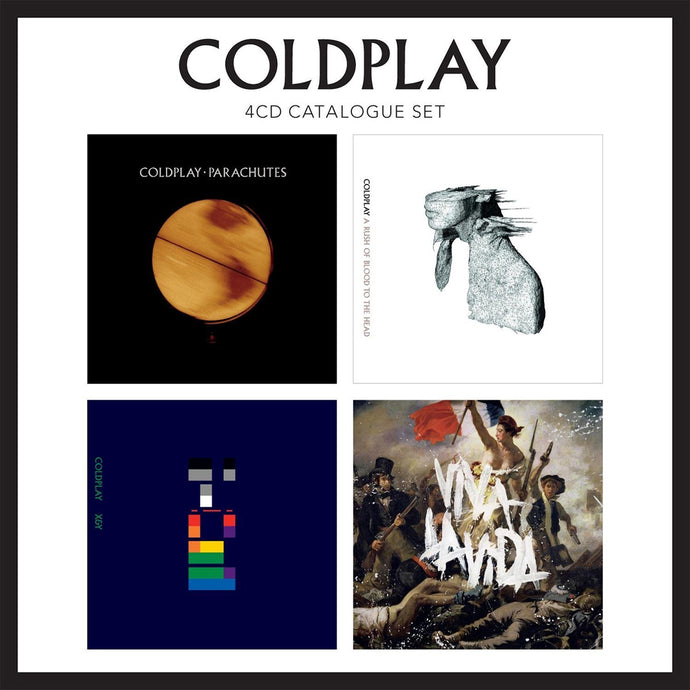 Coldplay - 4CD Catalogue Set