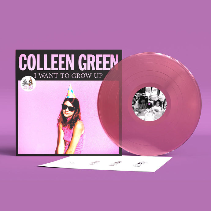 Colleen Green - I Want To Grow Up (10th Anniversary Edition) (Pink vinyl)