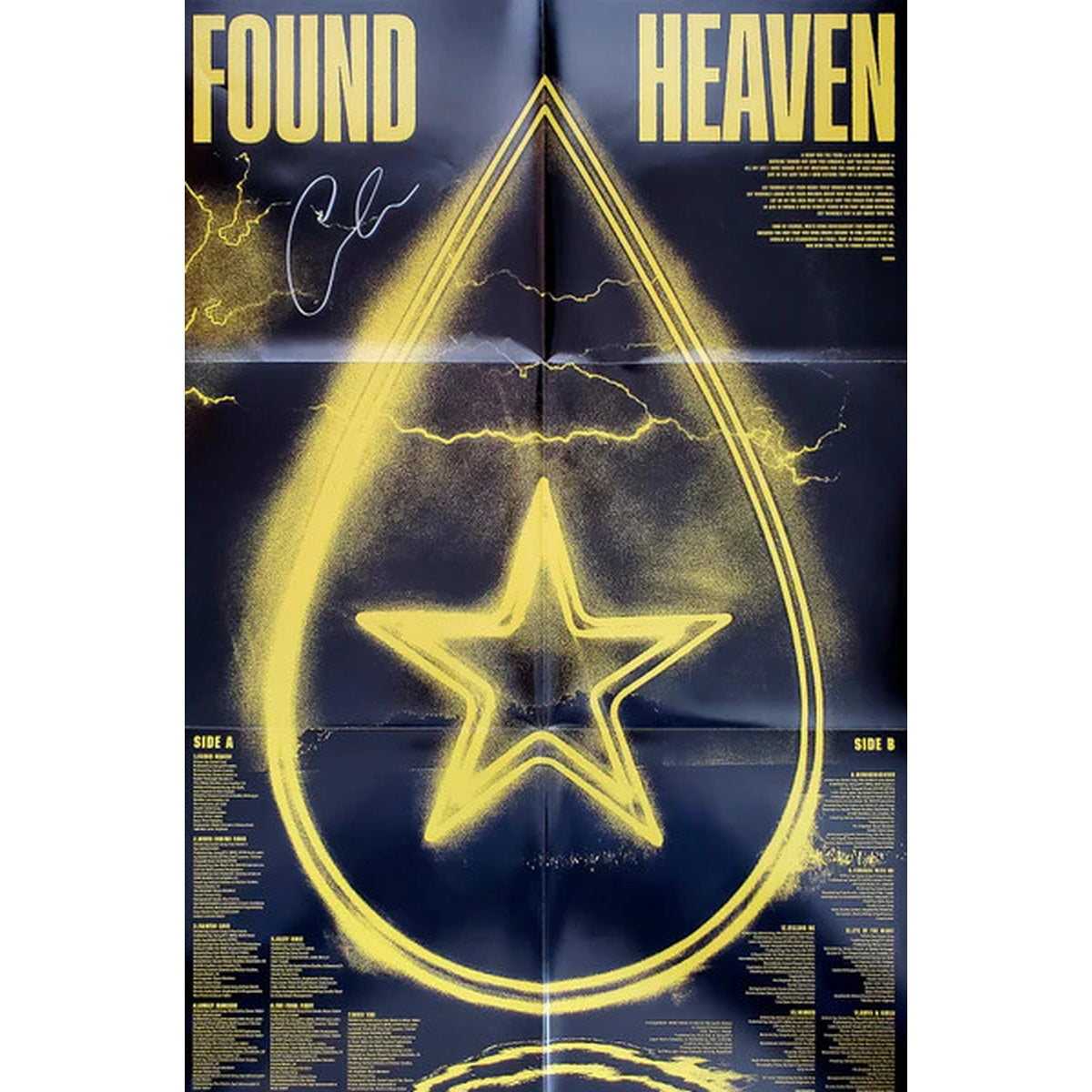 Conan Gray - Found Heaven (Yellow vinyl, Signed Poster) – Bizarro