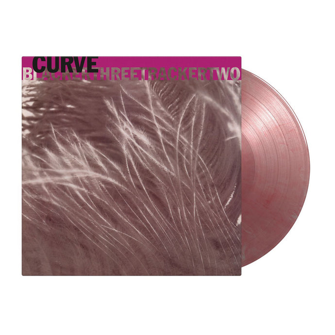 Curve - Blackerthreetrackertwo (Limited Edition, Numbered, Silver And Red Marbled)