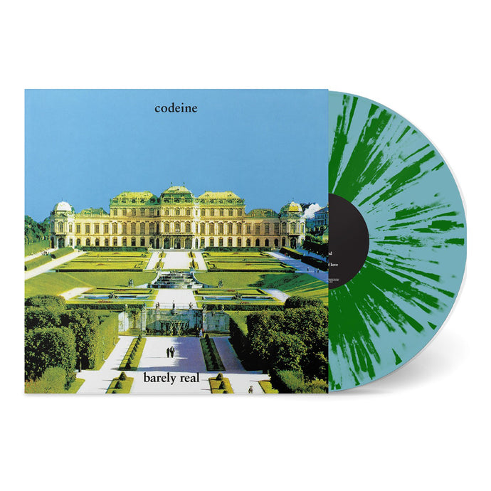 Codeine - Barely Real (Clear Blue w/ Green Splatter)