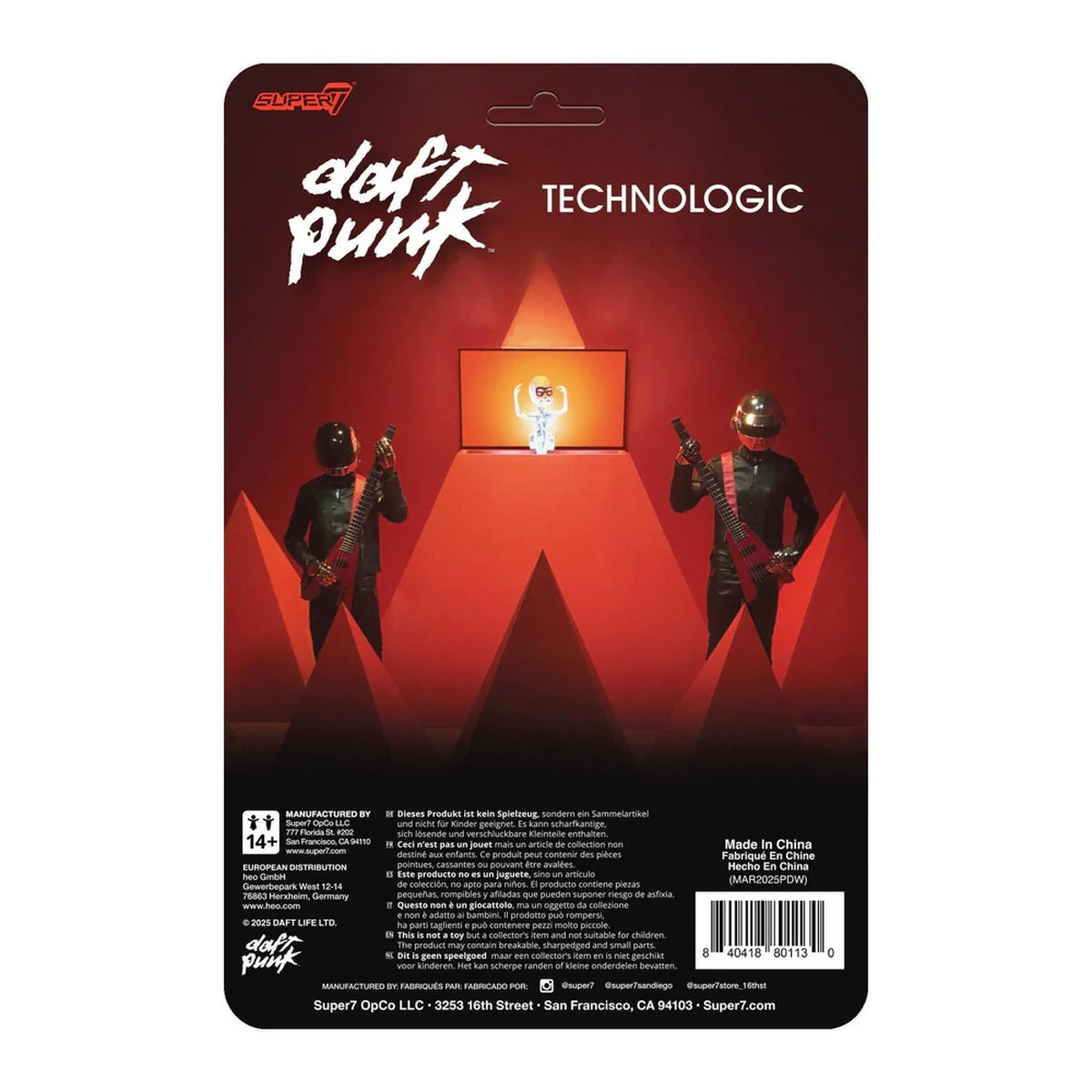 Daft Punk - Super7 ReAction Figures Wave 01 - Human After All 2