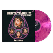 Load image into Gallery viewer, Derya Yildirim &amp; Grup Simsek - Yarin Yoksa (Clear Pink &amp; Purple Smoke vinyl)
