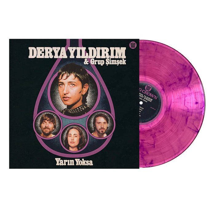 Derya Yildirim & Grup Simsek - Yarin Yoksa (Clear Pink & Purple Smoke vinyl)