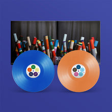 Load image into Gallery viewer, Future Islands - From a Hole in the Floor to a Fountain of Youth (2LP Blue and Apricot vinyl)
