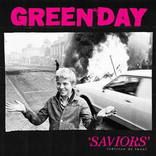 Load image into Gallery viewer, Green Day - Saviors (Edition De Luxe) (2LP Hot Pink With White Splatter vinyl)

