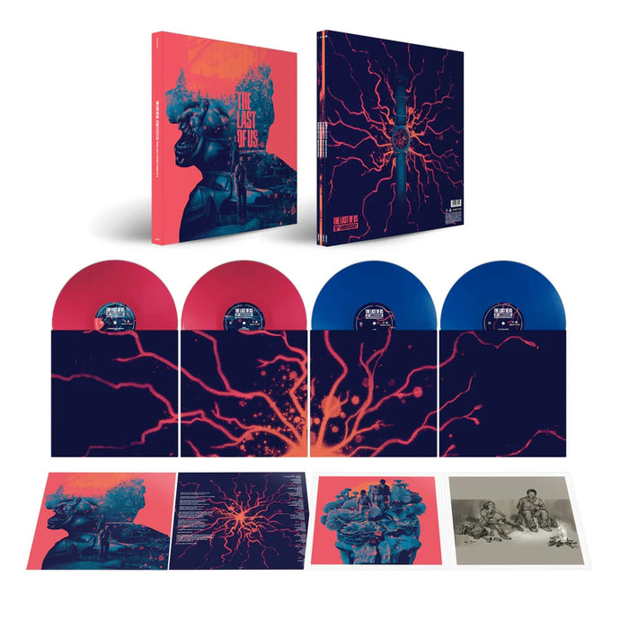 Gustavo Santaolalla - The Last Of Us (10th Anniversary) (4LP Red & Blue Box Set)