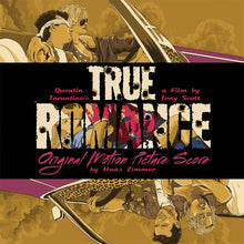 Load image into Gallery viewer, Hans Zimmer - True Romance (Original Motion Picture Soundtrack) (2LP White w Gold &amp; Black Splatter vinyl)
