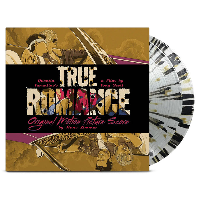 Hans Zimmer - True Romance (Original Motion Picture Soundtrack) (2LP White w Gold & Black Splatter vinyl)