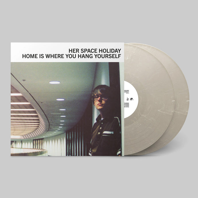 Her Space Holiday - Home Is Where You Hang Yourself (2LP Crystal Clear vinyl)