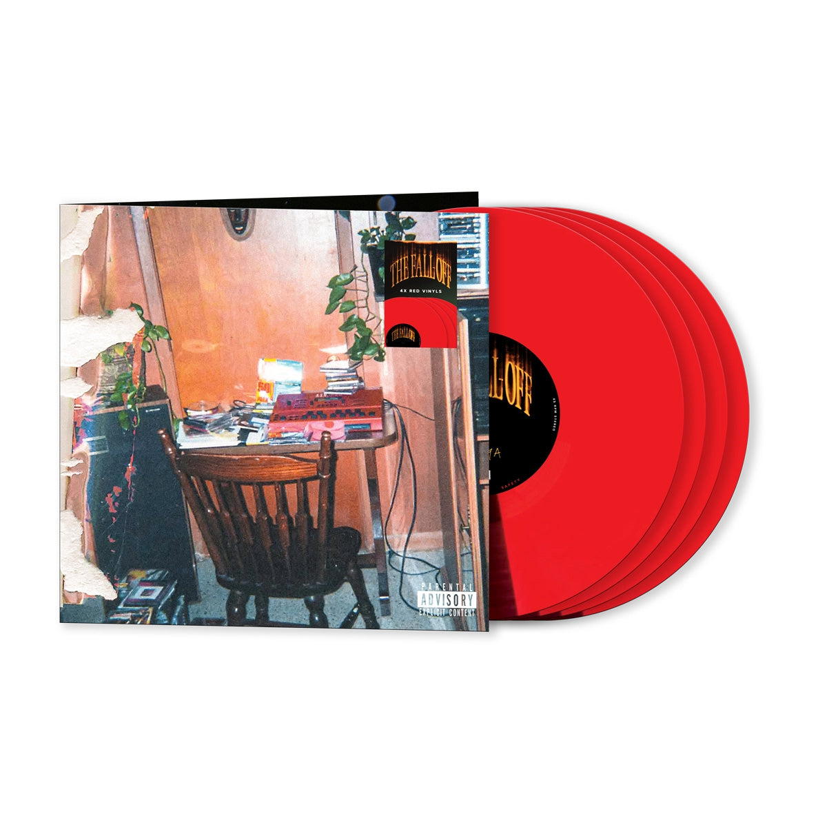 J. Cole - The Fall-Off (4LP Red vinyl) – Bizarro Market