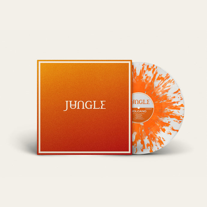 Jungle - Volcano (Clear w Orange Splatter)