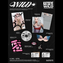 Load image into Gallery viewer, Katseye - WILD (Yoonchae version, CD)
