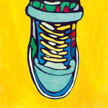 Load image into Gallery viewer, Kero Kero Bonito - The Sneaker Dance (7&quot; Yellow &amp; Blue Mix vinyl)
