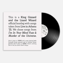 Load image into Gallery viewer, King Gizzard And The Lizard Wizard - Songs from I'm In Your Mind Fuzz &amp; Murder of the Universe - Live in Athens '25
